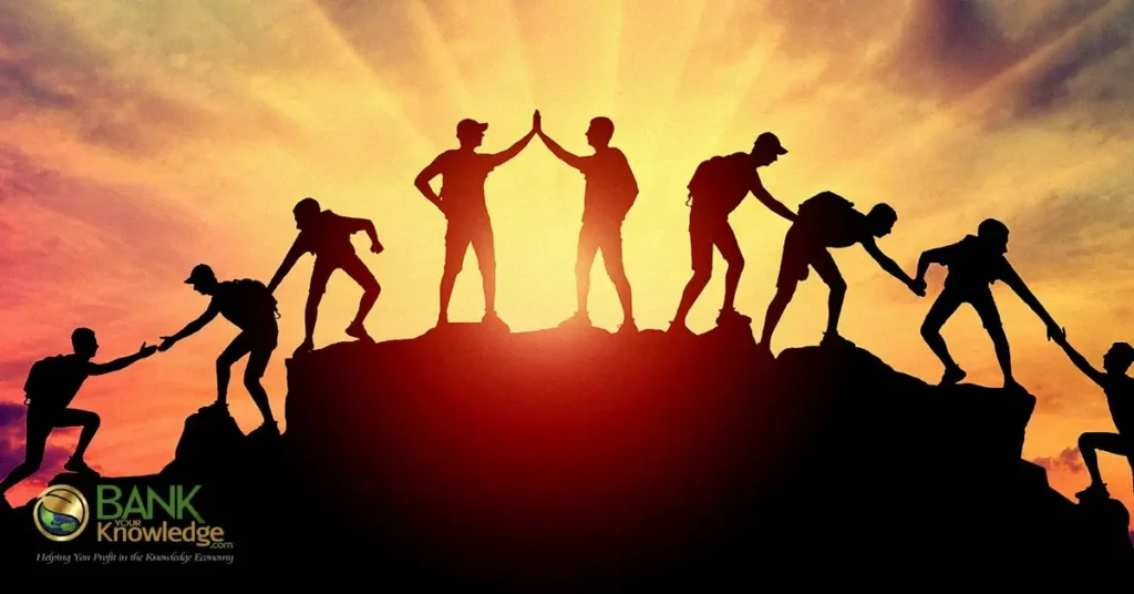 group-of-people-on-the-peak-of-mountain